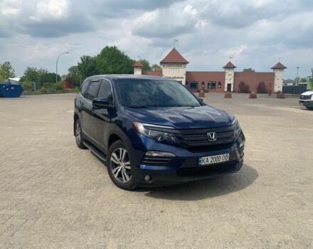 Синий Хонда Пилот, объемом двигателя 3.5 л и пробегом 128 тыс. км за 19549 $, фото 1 на Automoto.ua
