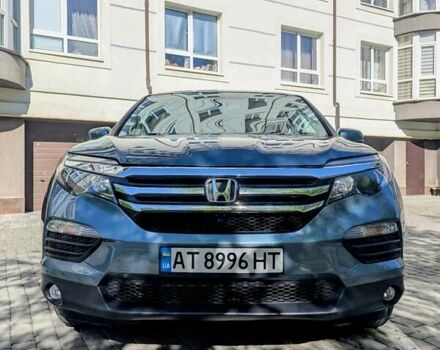 Синий Хонда Пилот, объемом двигателя 3.47 л и пробегом 155 тыс. км за 19990 $, фото 1 на Automoto.ua