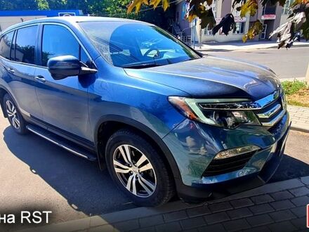 Синий Хонда Пилот, объемом двигателя 3.5 л и пробегом 130 тыс. км за 21000 $, фото 1 на Automoto.ua