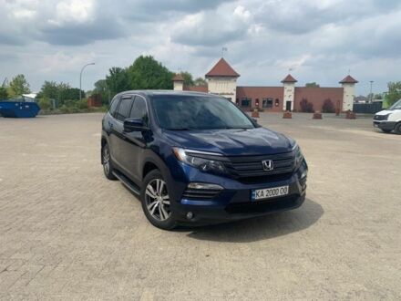 Синий Хонда Пилот, объемом двигателя 3.5 л и пробегом 128 тыс. км за 18900 $, фото 1 на Automoto.ua