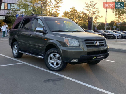 Зеленый Хонда Пилот, объемом двигателя 3.5 л и пробегом 247 тыс. км за 7280 $, фото 1 на Automoto.ua