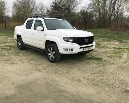 Білий Хонда Ріджлайн, об'ємом двигуна 3.5 л та пробігом 160 тис. км за 16543 $, фото 4 на Automoto.ua