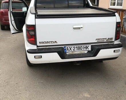 Білий Хонда Ріджлайн, об'ємом двигуна 3.47 л та пробігом 140 тис. км за 18000 $, фото 4 на Automoto.ua