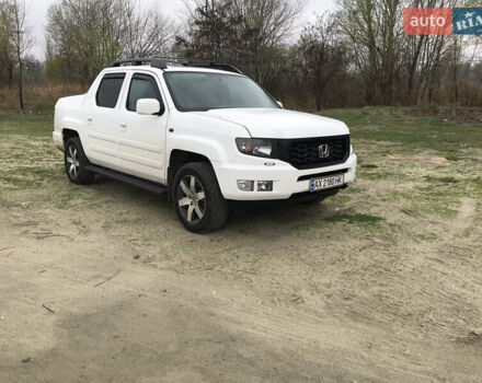 Білий Хонда Ріджлайн, об'ємом двигуна 3.47 л та пробігом 140 тис. км за 18000 $, фото 2 на Automoto.ua