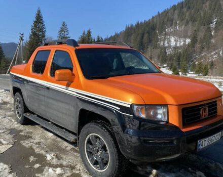 Черный Хонда Риджлайн, объемом двигателя 3.5 л и пробегом 255 тыс. км за 16800 $, фото 2 на Automoto.ua