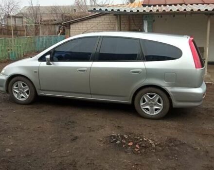 Серый Хонда Стрим, объемом двигателя 2 л и пробегом 240 тыс. км за 4350 $, фото 2 на Automoto.ua