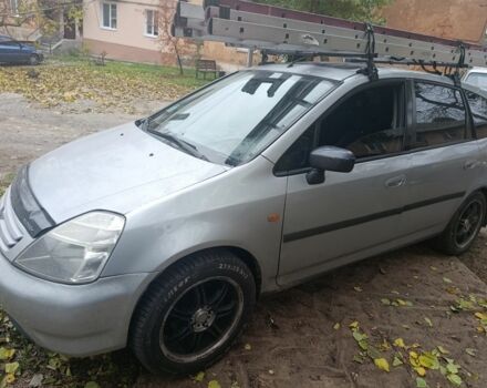 Серый Хонда Стрим, объемом двигателя 2 л и пробегом 450 тыс. км за 3650 $, фото 3 на Automoto.ua