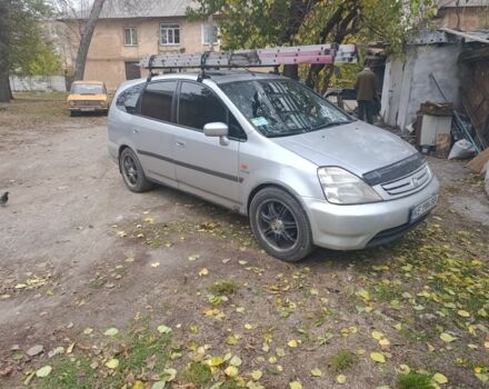 Серый Хонда Стрим, объемом двигателя 2 л и пробегом 450 тыс. км за 3650 $, фото 1 на Automoto.ua