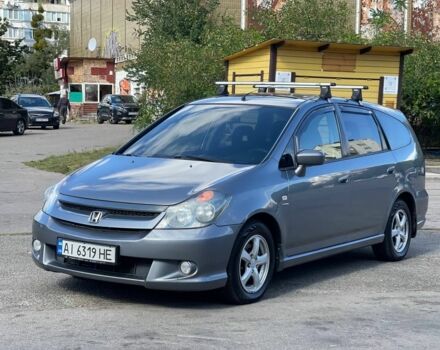 Серый Хонда Стрим, объемом двигателя 2 л и пробегом 1000 тыс. км за 5400 $, фото 1 на Automoto.ua