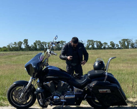 Черный Хонда VTX 1800C, объемом двигателя 1.8 л и пробегом 52 тыс. км за 8800 $, фото 1 на Automoto.ua