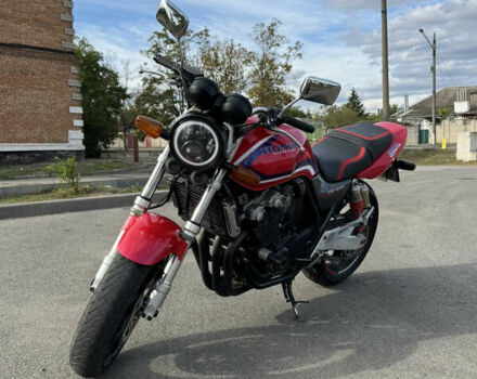 Красный Хонда CB 400SF, объемом двигателя 0.4 л и пробегом 55 тыс. км за 2900 $, фото 3 на Automoto.ua