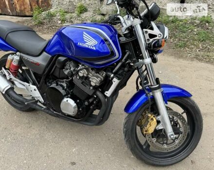 Синий Хонда CB 400SF, объемом двигателя 0.4 л и пробегом 20 тыс. км за 3600 $, фото 14 на Automoto.ua