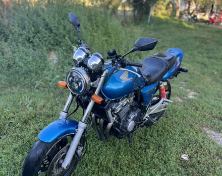Синий Хонда CB 400SF, объемом двигателя 0.4 л и пробегом 59 тыс. км за 2600 $, фото 4 на Automoto.ua