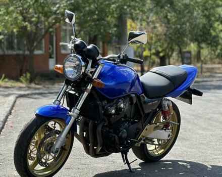 Хонда CB 400SF 2003 в Николаеве на Automoto.ua Синий Хонда CB 400SF, объемом двигателя 0.4 л и пробегом 34 тыс. км за 3500 $, фото 4 на Automoto.ua