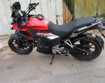 Красный Хонда CB 400X, объемом двигателя 0.4 л и пробегом 50 тыс. км за 4200 $, фото 2 на Automoto.ua