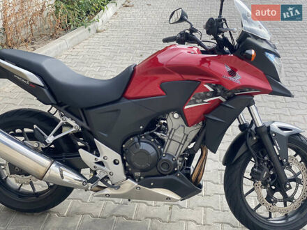Хонда CB 400X 2014 в Житомире на Automoto.ua Красный Хонда CB 400X, объемом двигателя 0.4 л и пробегом 19 тыс. км за 4700 $, фото 1 на Automoto.ua