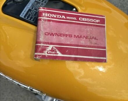Желтый Хонда CB 550, объемом двигателя 0.55 л и пробегом 13 тыс. км за 13200 $, фото 8 на Automoto.ua