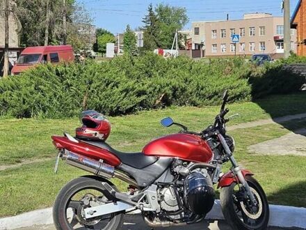 Хонда CB 600F Hornet 2001 у Прилуках на Automoto.ua Червоний Хонда CB 600F Hornet, об'ємом двигуна 0.6 л та пробігом 59 тис. км за 3800 $, фото 1 на Automoto.ua