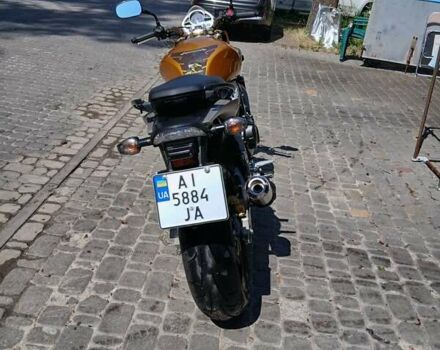 Желтый Хонда CB 600F Hornet, объемом двигателя 0.6 л и пробегом 17 тыс. км за 6000 $, фото 2 на Automoto.ua