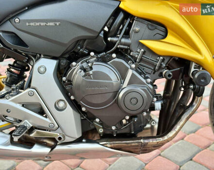 Желтый Хонда CB 600F Hornet, объемом двигателя 0.6 л и пробегом 24 тыс. км за 7100 $, фото 13 на Automoto.ua