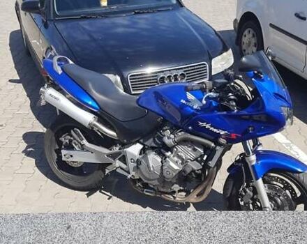 Синий Хонда CB 600F Hornet, объемом двигателя 0.6 л и пробегом 55 тыс. км за 4000 $, фото 2 на Automoto.ua