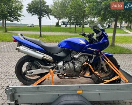 Синий Хонда CB 600F Hornet, объемом двигателя 0.6 л и пробегом 55 тыс. км за 4000 $, фото 4 на Automoto.ua