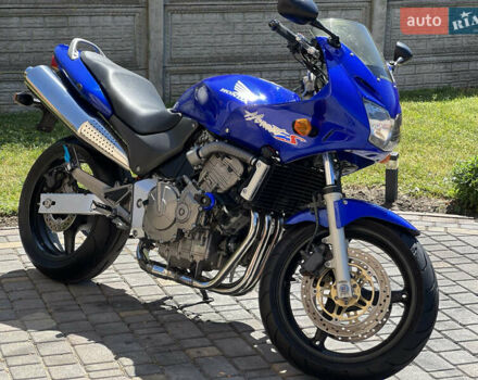 Синий Хонда CB 600F Hornet, объемом двигателя 0.6 л и пробегом 40 тыс. км за 4150 $, фото 22 на Automoto.ua