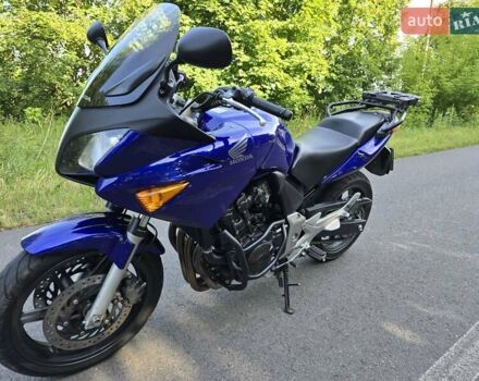Синий Хонда CBF 600S, объемом двигателя 0.6 л и пробегом 24 тыс. км за 4400 $, фото 12 на Automoto.ua