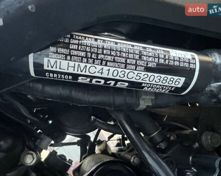 Красный Хонда CBR 250R, объемом двигателя 0.25 л и пробегом 25 тыс. км за 2500 $, фото 7 на Automoto.ua