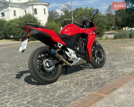 Красный Хонда CBR 400R, объемом двигателя 0.4 л и пробегом 37 тыс. км за 4300 $, фото 2 на Automoto.ua
