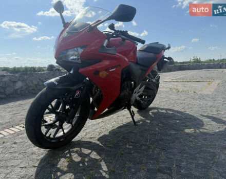 Красный Хонда CBR 400R, объемом двигателя 0.4 л и пробегом 37 тыс. км за 4300 $, фото 9 на Automoto.ua