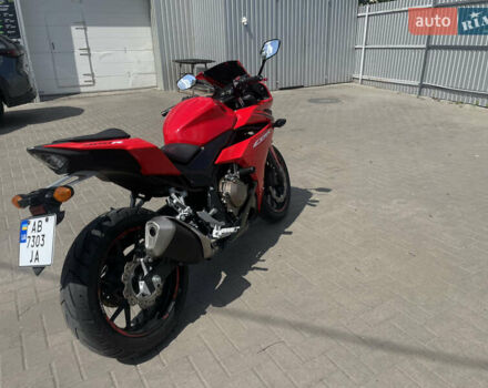 Красный Хонда CBR 400R, объемом двигателя 0.4 л и пробегом 17 тыс. км за 4700 $, фото 4 на Automoto.ua