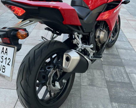 Красный Хонда CBR 400R, объемом двигателя 0.4 л и пробегом 23 тыс. км за 5000 $, фото 12 на Automoto.ua