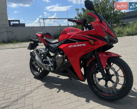 Красный Хонда CBR 400R, объемом двигателя 0.4 л и пробегом 17 тыс. км за 4700 $, фото 3 на Automoto.ua