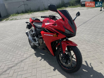 Красный Хонда CBR 400R, объемом двигателя 0.4 л и пробегом 17 тыс. км за 4700 $, фото 1 на Automoto.ua