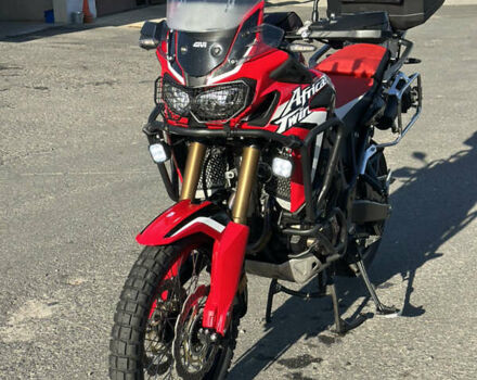 Красный Хонда CRF 1000L Africa Twin, объемом двигателя 1 л и пробегом 47 тыс. км за 12500 $, фото 15 на Automoto.ua