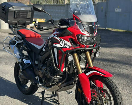 Красный Хонда CRF 1000L Africa Twin, объемом двигателя 1 л и пробегом 47 тыс. км за 12500 $, фото 11 на Automoto.ua