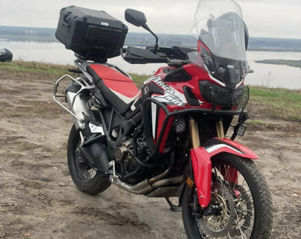 Красный Хонда CRF 1000L Africa Twin, объемом двигателя 1 л и пробегом 47 тыс. км за 12500 $, фото 29 на Automoto.ua