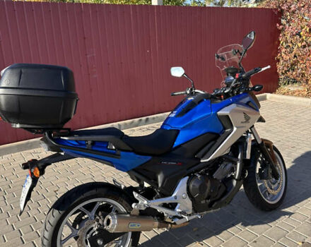 Синий Хонда NC 750X, объемом двигателя 0.75 л и пробегом 27 тыс. км за 6600 $, фото 2 на Automoto.ua