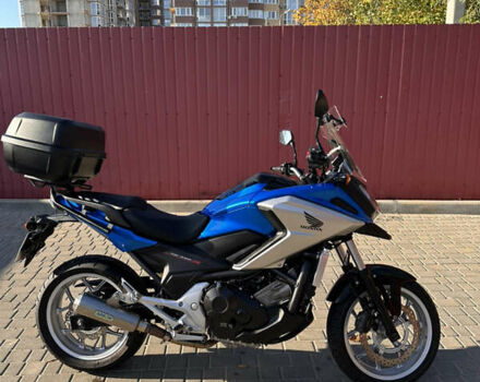 Синий Хонда NC 750X, объемом двигателя 0.75 л и пробегом 27 тыс. км за 6600 $, фото 1 на Automoto.ua