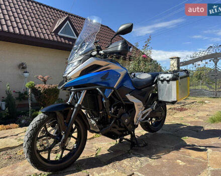 Синий Хонда NC 750X, объемом двигателя 0.75 л и пробегом 50 тыс. км за 9400 $, фото 13 на Automoto.ua