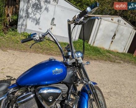 Синий Хонда Steed 400 VLX, объемом двигателя 0.4 л и пробегом 57 тыс. км за 3300 $, фото 18 на Automoto.ua
