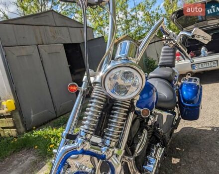 Синий Хонда Steed 400 VLX, объемом двигателя 0.4 л и пробегом 57 тыс. км за 3300 $, фото 12 на Automoto.ua