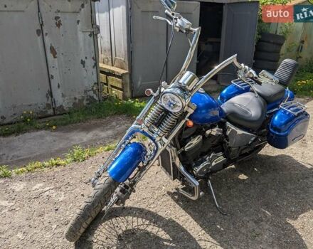 Синий Хонда Steed 400 VLX, объемом двигателя 0.4 л и пробегом 57 тыс. км за 3300 $, фото 9 на Automoto.ua