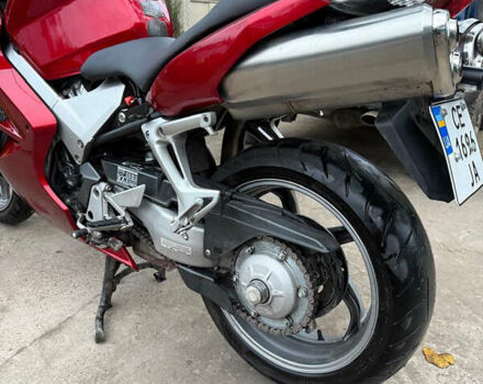 Красный Хонда VFR 800F Interceptor, объемом двигателя 0.78 л и пробегом 45 тыс. км за 5700 $, фото 5 на Automoto.ua