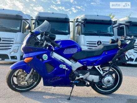 Синий Хонда VFR 800F Interceptor, объемом двигателя 0.78 л и пробегом 35 тыс. км за 3900 $, фото 1 на Automoto.ua
