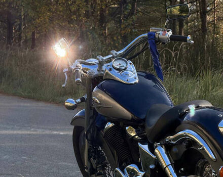 Синий Хонда VT 750 Shadow, объемом двигателя 0.75 л и пробегом 60 тыс. км за 5000 $, фото 16 на Automoto.ua