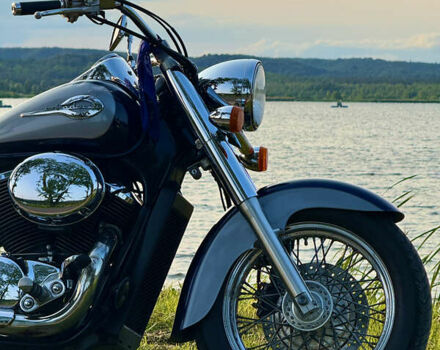 Синий Хонда VT 750 Shadow, объемом двигателя 0.75 л и пробегом 60 тыс. км за 5000 $, фото 12 на Automoto.ua