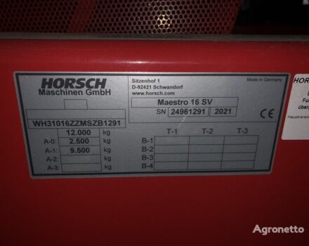 Красный Хорш Maestro 16 SV, объемом двигателя 0 л и пробегом 0 тыс. км за 225081 $, фото 10 на Automoto.ua