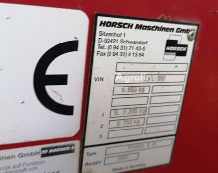 Хорш Pronto 6DC, объемом двигателя 0 л и пробегом 0 тыс. км за 49999 $, фото 5 на Automoto.ua